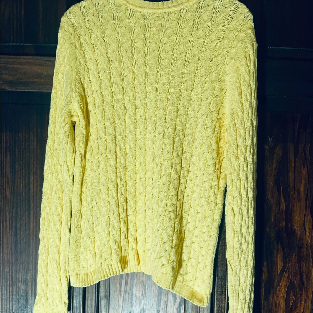 Karen Scott Sunny Cable Knit‎ Sweater